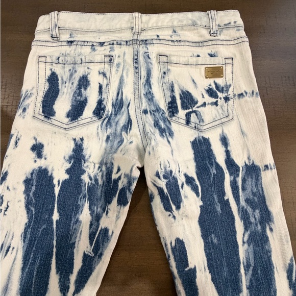 Michael Kors Tie-Dye Straight Leg Jeans - Picture 3 of 15